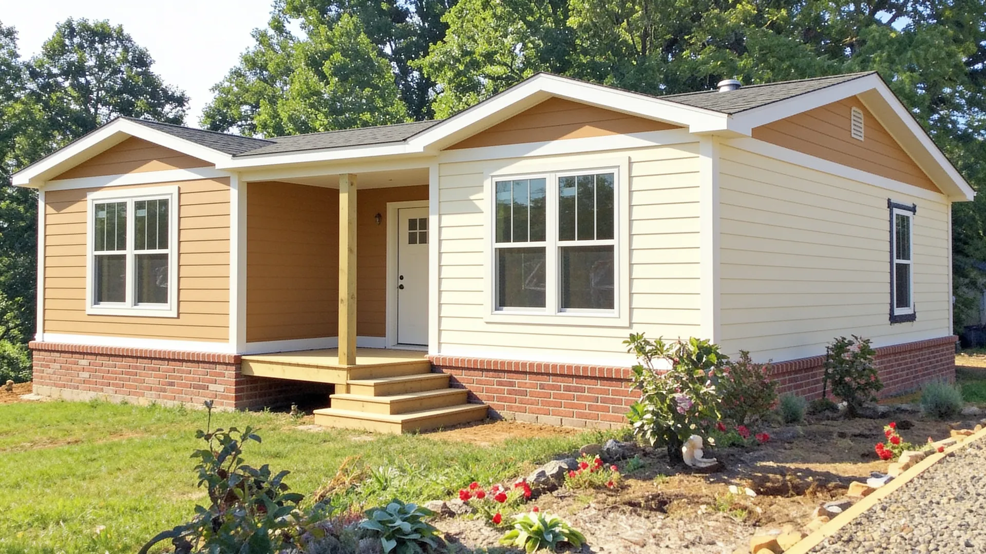 Licensed mover transporting a manufactured home