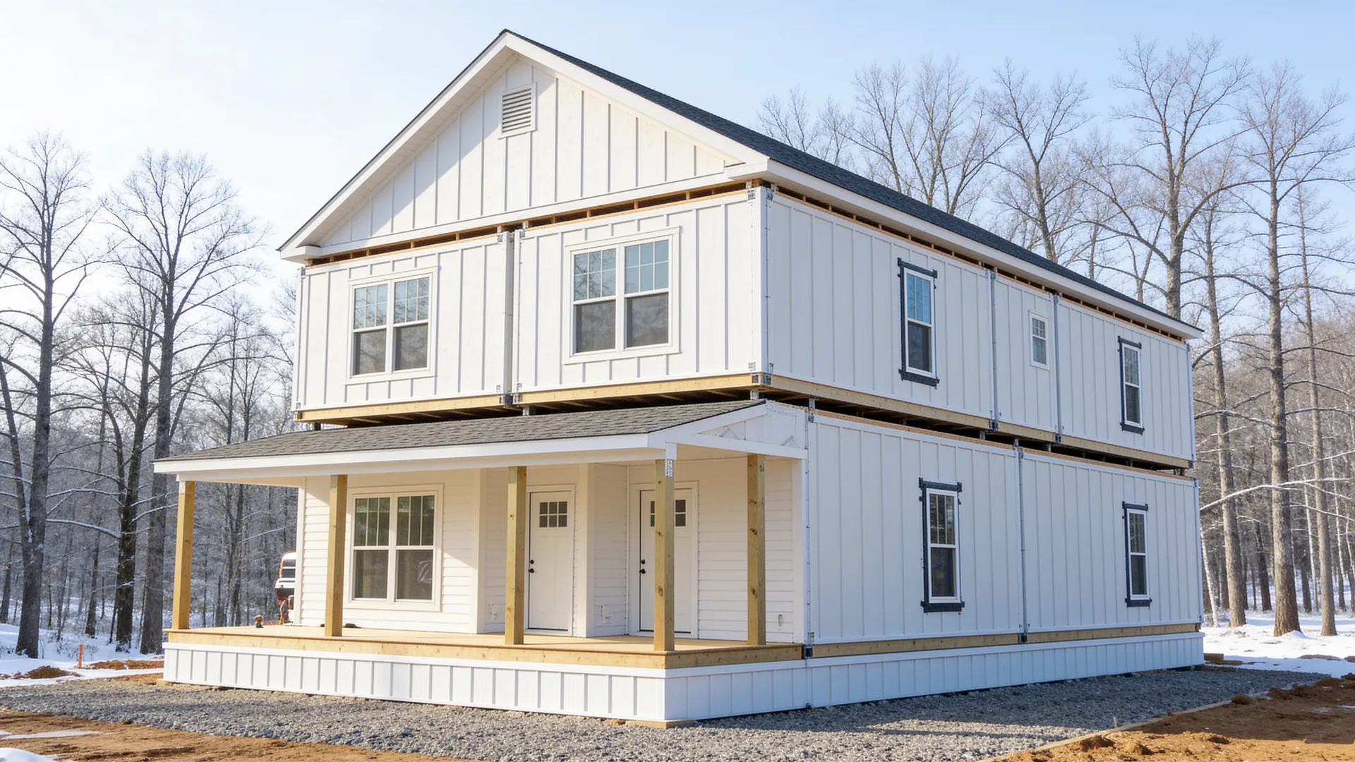 Licensed mover transporting a manufactured home